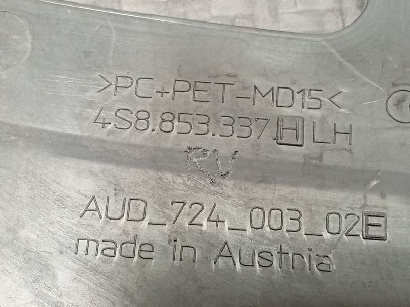 Recambio de moldura para audi r8 (4s3, 4sp) 5.2 fsi quattro referencia OEM IAM 4S8853337H - Amarillo 7