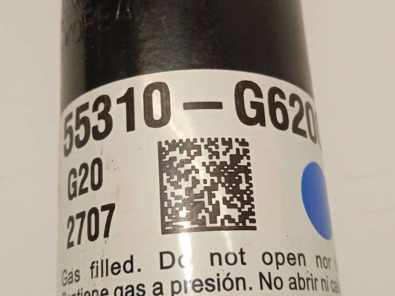 Recambio de amortiguador trasero izquierdo para kia picanto (ja) gt line referencia OEM IAM 55310G6200 - Blanco 4