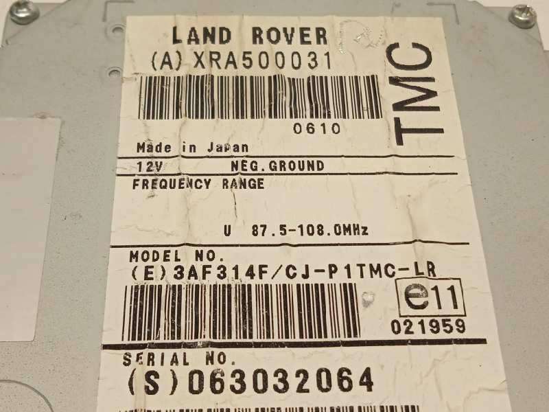 Recambio de modulo electronico para land rover range rover (lm) 3.6 td v8 referencia OEM IAM XRA500031 4