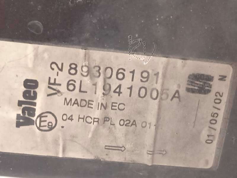 Recambio de faro izquierdo para seat ibiza (6l1) 1.9 tdi referencia OEM IAM 6L1941005A  89306191 - Azul 6