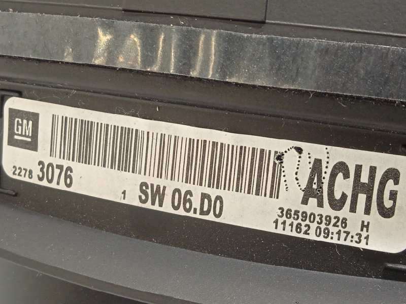 Recambio de cuadro instrumentos para opel insignia berlina 2.0 16v cdti referencia OEM IAM 22783076  365903926 - Gris 6