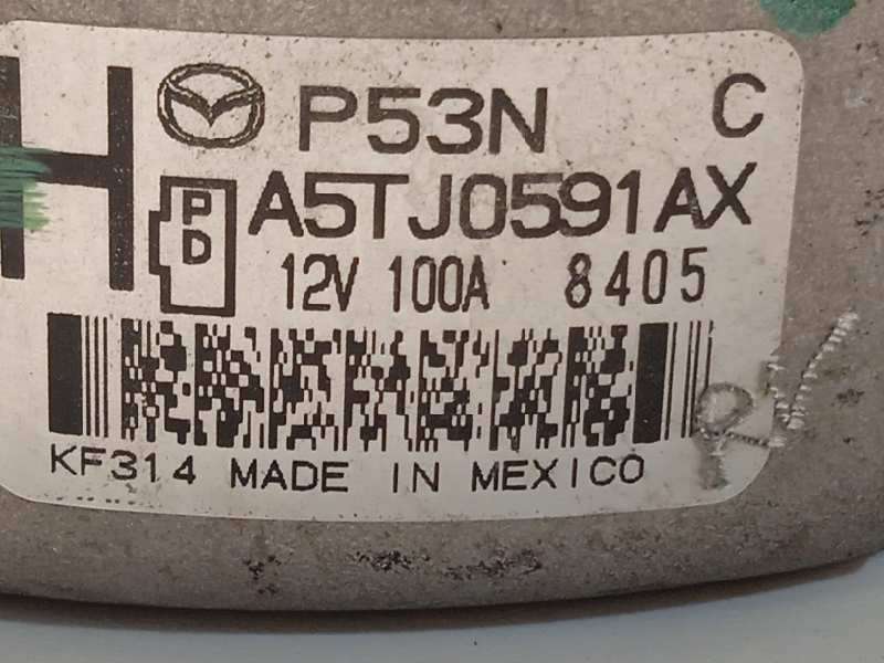 Recambio de alternador para mazda 2 lim. () 1.5 16v cat referencia OEM IAM P53N18300C  A5TJ0591AX - Azul 4