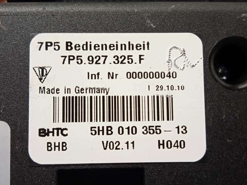 Recambio de mando multifuncion para porsche cayenne (typ 92aa) referencia OEM IAM 7P5927325F  5HB010355 - Gris 6