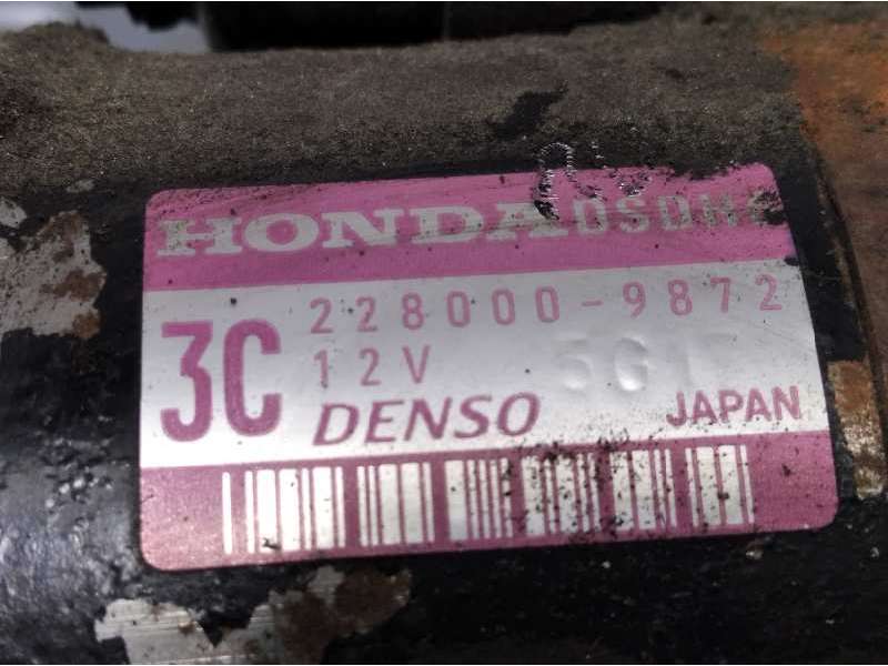 Recambio de motor arranque para honda cr-v (rd8) ex referencia OEM IAM 2280009872  DSDH6 - Azul 4