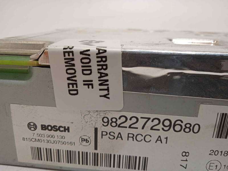 Recambio de sistema audio / radio cd para citroën c4 picasso feel referencia OEM IAM 9822729680 7503900130 1623788880 - Azul 4
