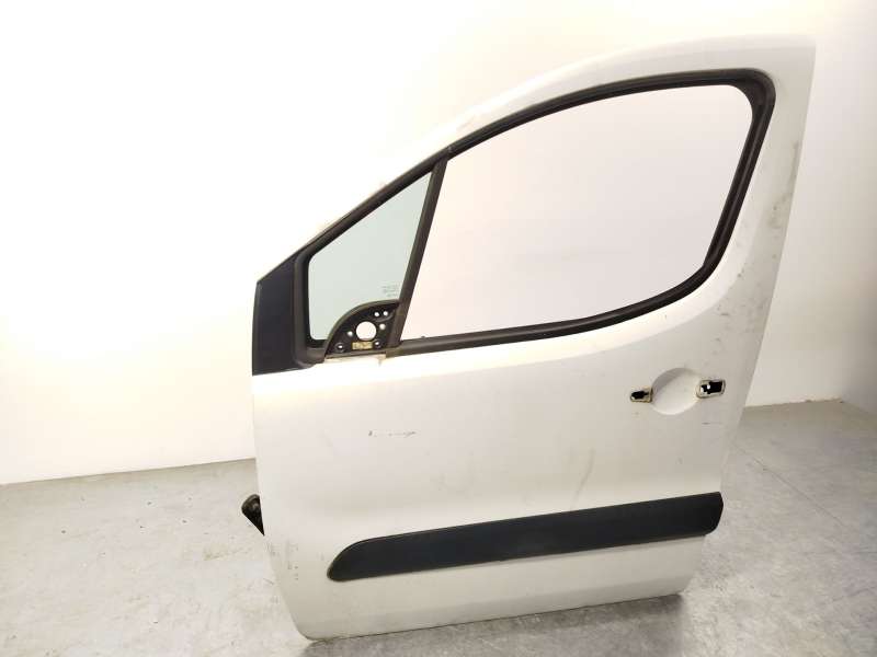 Recambio de puerta delantera izquierda para peugeot partner tepee 1.6 hdi 75 (16v) referencia OEM IAM 9002Z3 - Blanco 2