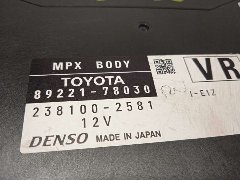 Recambio de modulo electronico para lexus nx 300h 4wd referencia OEM IAM 8922178030  2381002581 4