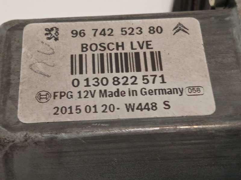 Recambio de elevalunas delantero izquierdo para citroën c4 cactus feel cool referencia OEM IAM 9674252380  0130822571 5