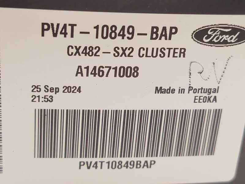 Recambio de cuadro instrumentos para ford kuga iii (dfk) 2.5 duratec plug-in-hybrid referencia OEM IAM PV4T10849BAP 2824801 - Azul 6