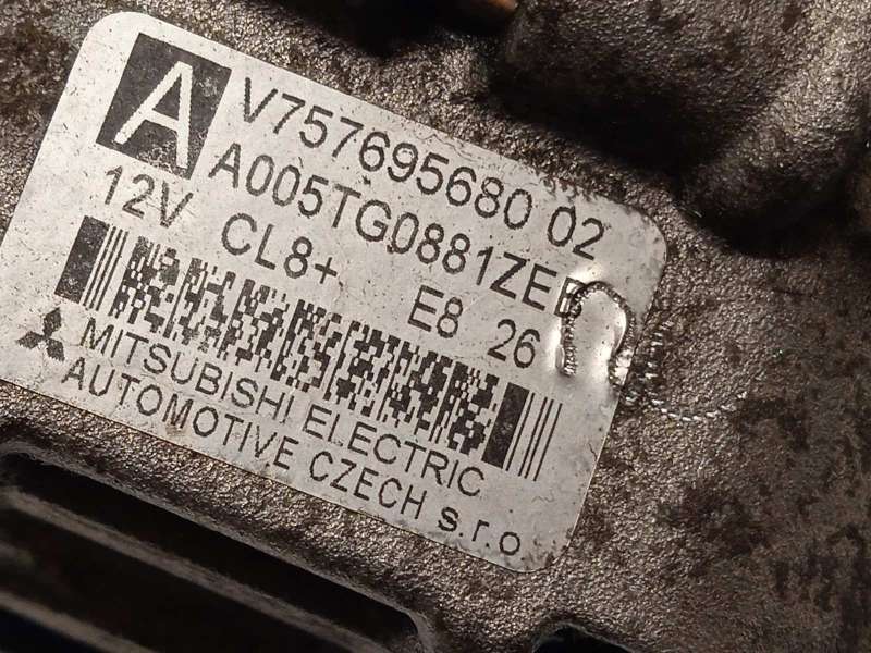 Recambio de alternador para peugeot 207 confort referencia OEM IAM V757695680  A005TG0881ZEB - Rojo 4