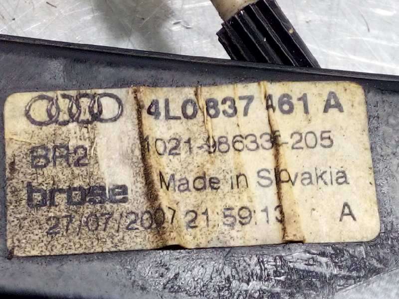 Recambio de elevalunas delantero izquierdo para audi q7 (4l) 3.0 tdi referencia OEM IAM 4L0837461A  4L0959801B - Negro 5
