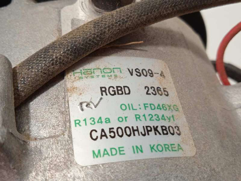 Recambio de compresor aire acondicionado para kia picanto (ja) gt line referencia OEM IAM 97701G6700 - Blanco 6