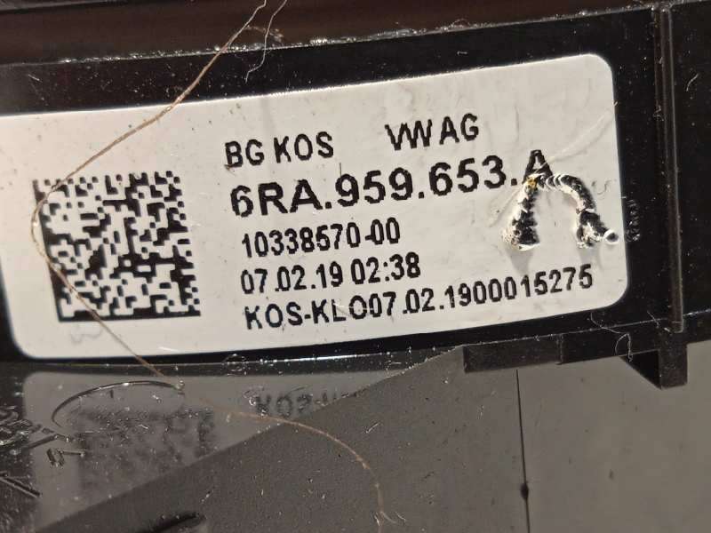 Recambio de anillo airbag para seat ibiza (kj1) fr referencia OEM IAM 6RA959653 - Rojo 3