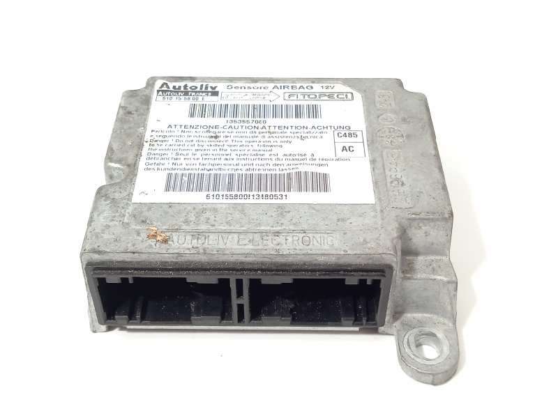 Recambio de centralita airbag para fiat fiorino 1.3 16v jtd cat referencia OEM IAM 1353557080  610155800E - Blanco 2