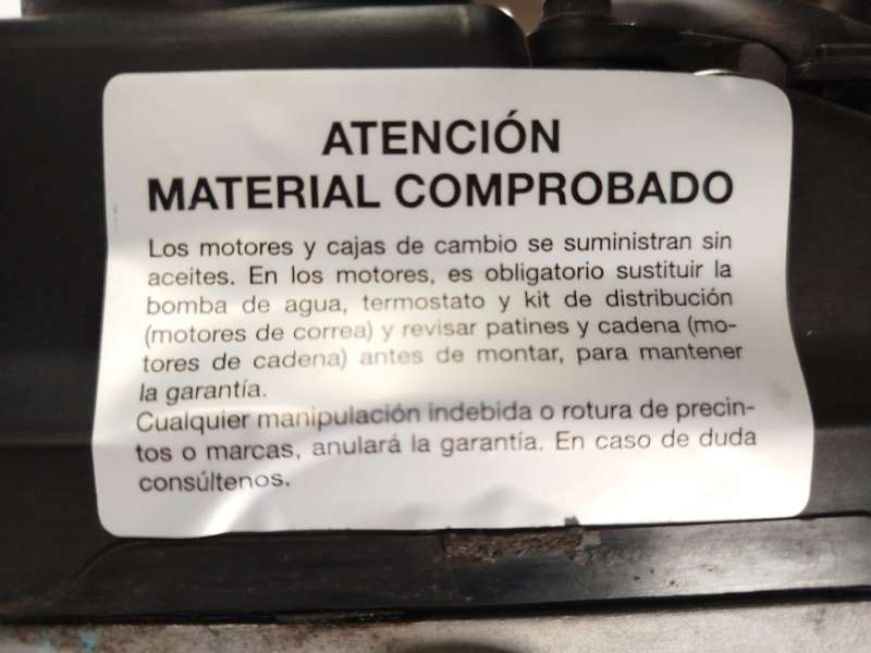 Recambio de motor completo para honda civic viii hatchback (fn, fk) 1.8 (fn1, fk2) referencia OEM IAM R18A2 - Rojo 9
