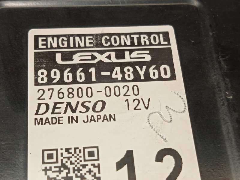 Recambio de centralita motor uce para lexus rx (agl20) 450h referencia OEM IAM 8966148Y60  2768000020 - Negro 5