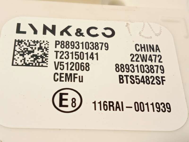 Recambio de centralita confort para lynk & co 01 phev referencia OEM IAM 8893103879  P8893103879 - Azul 4