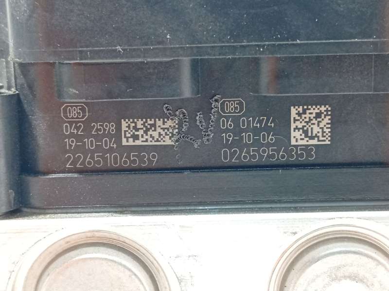 Recambio de abs para citroën c4 picasso feel referencia OEM IAM 9812786180 2265106539 970025 6