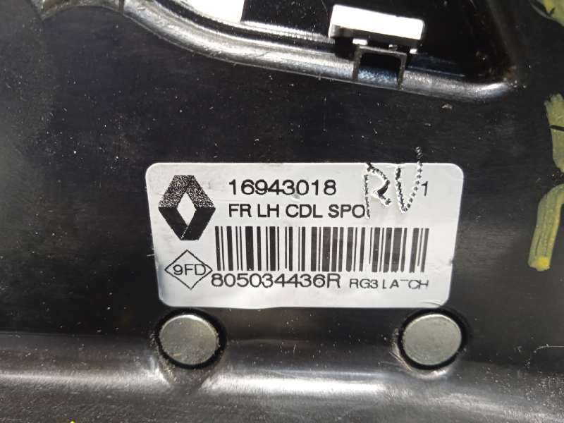 Recambio de cerradura puerta delantera izquierda para renault megane iv berlina 5p 1.2 tce energy referencia OEM IAM 805034436R - Blanco 5