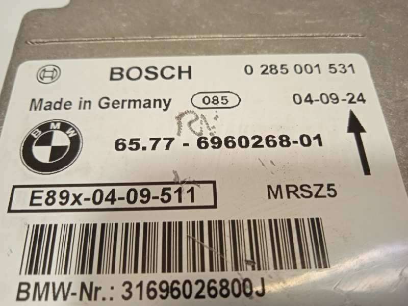 Recambio de centralita airbag para bmw serie 1 berlina (e81/e87) 116i referencia OEM IAM 65776960268  0285001531 - Negro 4