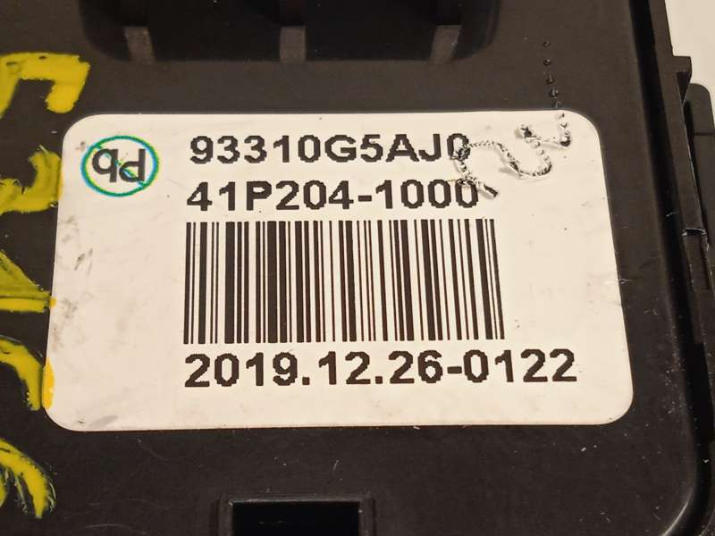 Recambio de mando multifuncion para kia niro referencia OEM IAM 93310G5AJ0 - Blanco 4
