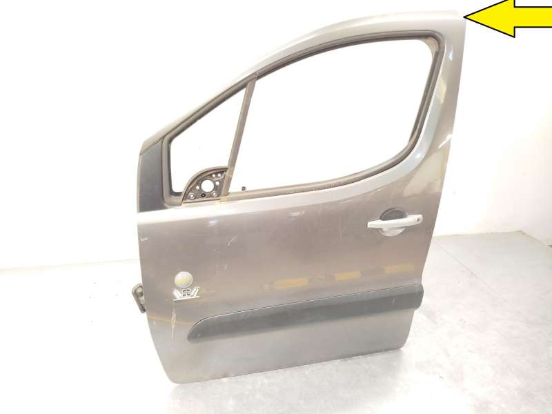 Recambio de puerta delantera izquierda para peugeot partner tepee 1.6 hdi 16v referencia OEM IAM 9002Z3 - Gris 2