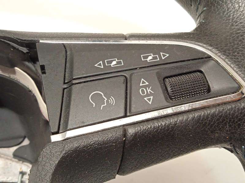 Recambio de volante para seat ibiza (6p1) style referencia OEM IAM 5F0419091L 5F0419091LMJY - Blanco 3