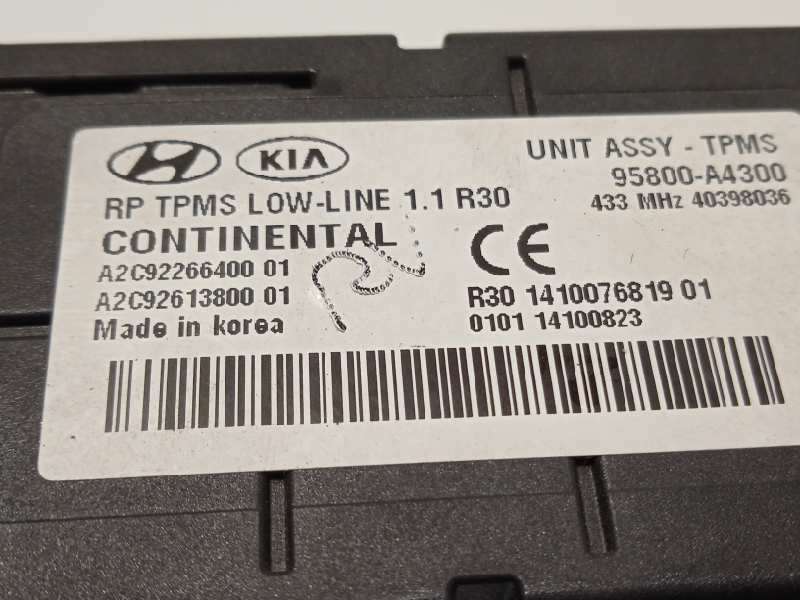 Recambio de modulo electronico para kia carens ( ) 1.7 crdi cat referencia OEM IAM 95800A4300  A2C92266400 - Blanco 4