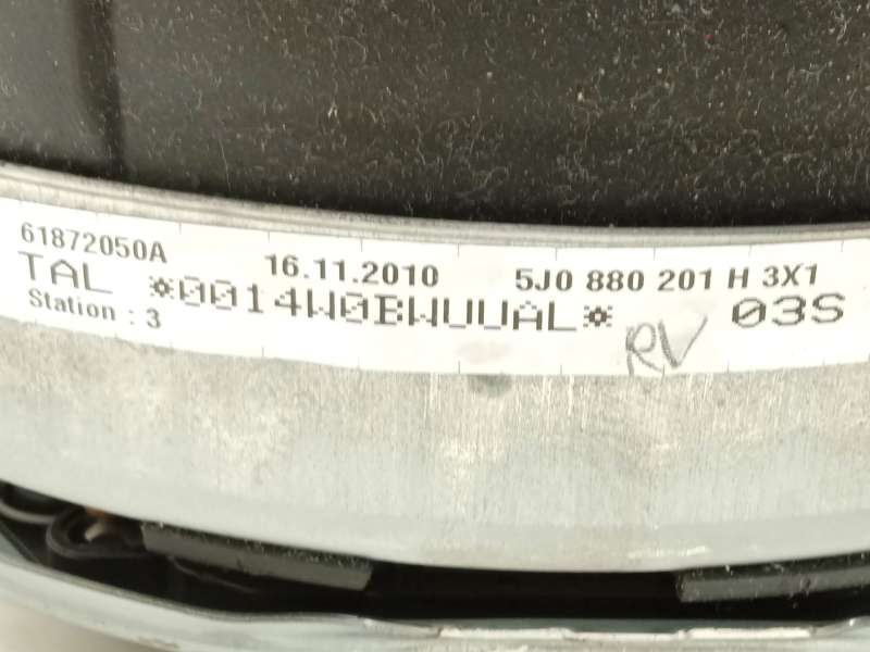 Recambio de airbag delantero izquierdo para skoda fabia ii combi (545) 1.6 tdi referencia OEM IAM 5J0880201H3X1 - Azul 6