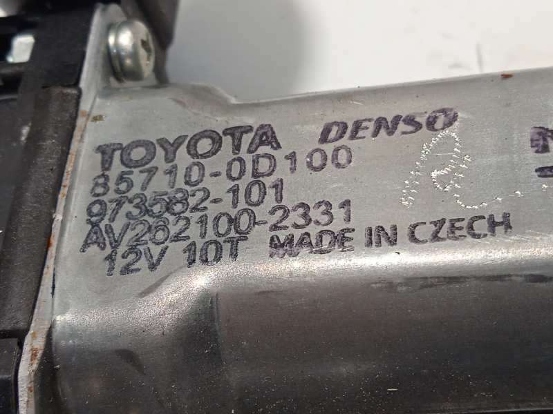 Recambio de elevalunas trasero izquierdo para toyota yaris active referencia OEM IAM 857100D100  973582101 5