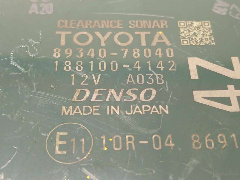 Recambio de modulo electronico para lexus nx 300h 4wd referencia OEM IAM 8934078040  1881004142 4