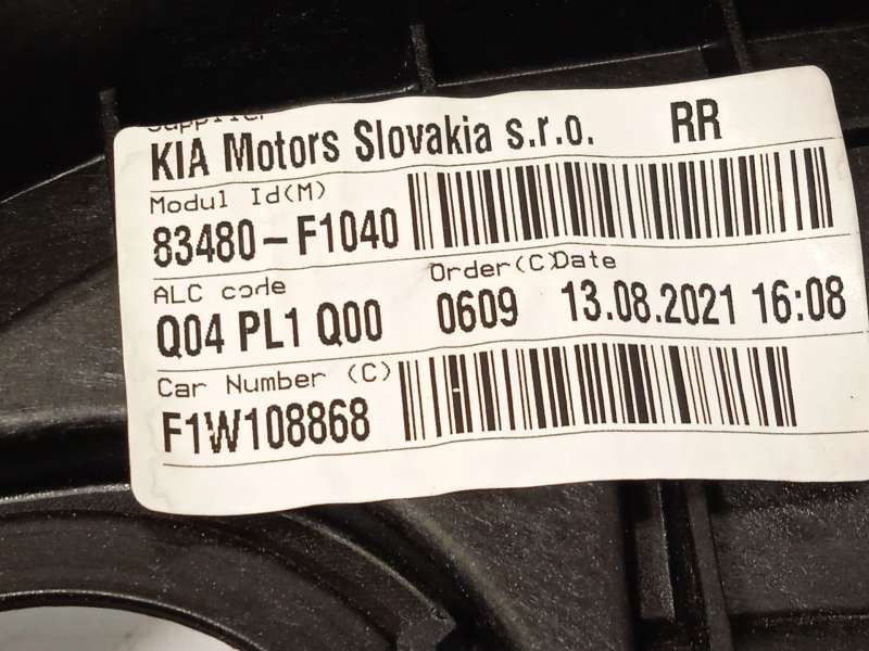 Recambio de elevalunas trasero derecho para kia sportage drive 2wd referencia OEM IAM 83480F1040 83460F1000 - Gris 7