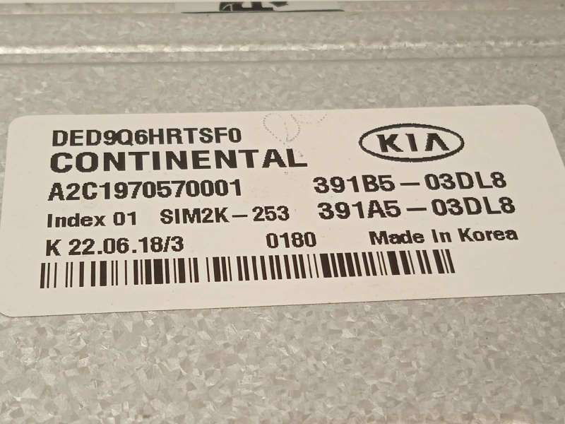 Recambio de centralita motor uce para kia niro drive referencia OEM IAM 391B503DL8 391B103DL8 A3C0135070001 - Azul 4