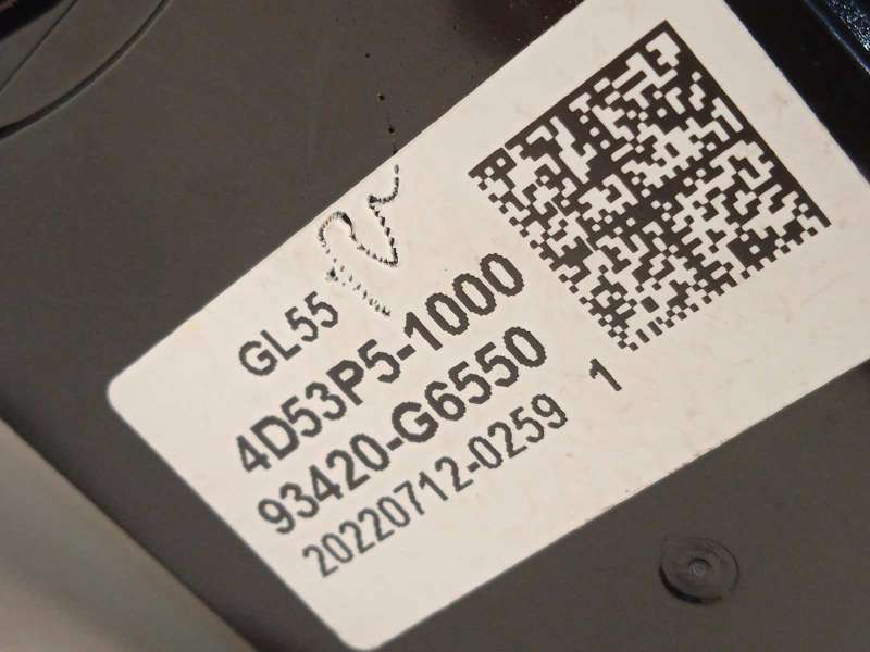 Recambio de mando intermitentes para kia picanto (ja) gt line referencia OEM IAM 93410G6630  93420G6550 - Blanco 6