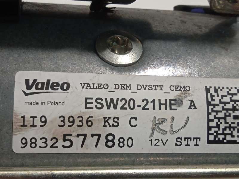 Recambio de motor arranque para peugeot 308 1.5 active referencia OEM IAM 9832577880  ESW2021HE 5
