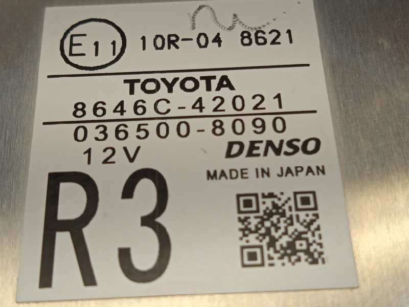 Recambio de modulo electronico para toyota rav 4 advance hybrid referencia OEM IAM 8646C42021 - Blanco 5