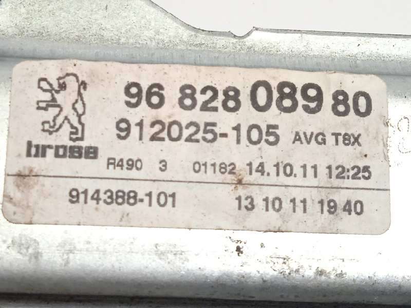 Recambio de elevalunas delantero izquierdo para peugeot 5008 1.6 hdi fap referencia OEM IAM 9682808980  912025105 - Blanco 4