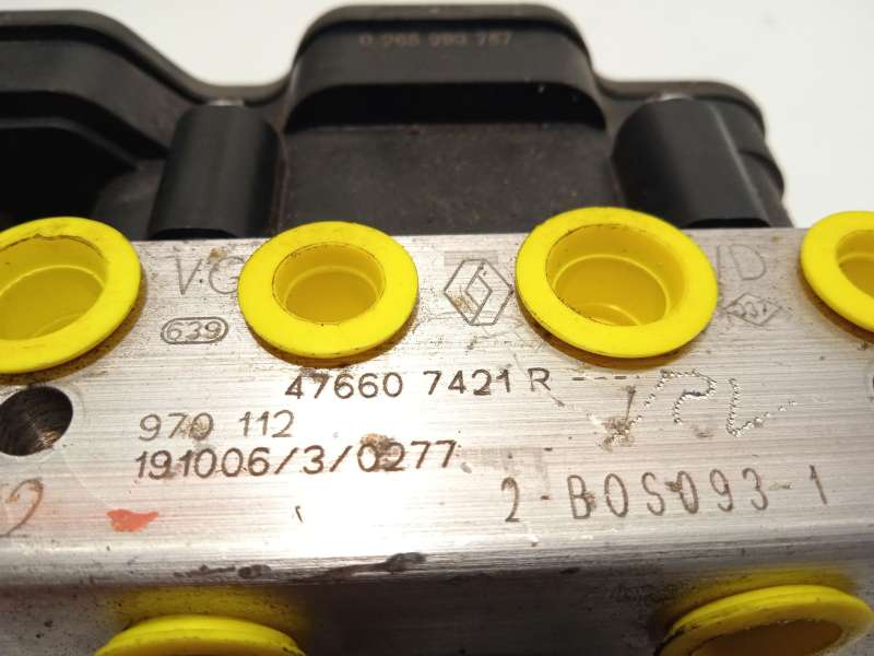 Recambio de abs para renault clio v zen referencia OEM IAM 476607421R 2265106627 970112 6