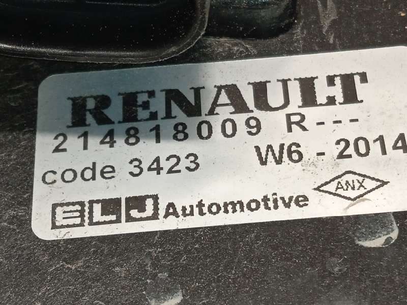 Recambio de electroventilador para renault clio iv authentique referencia OEM IAM 214818009R - Blanco 5