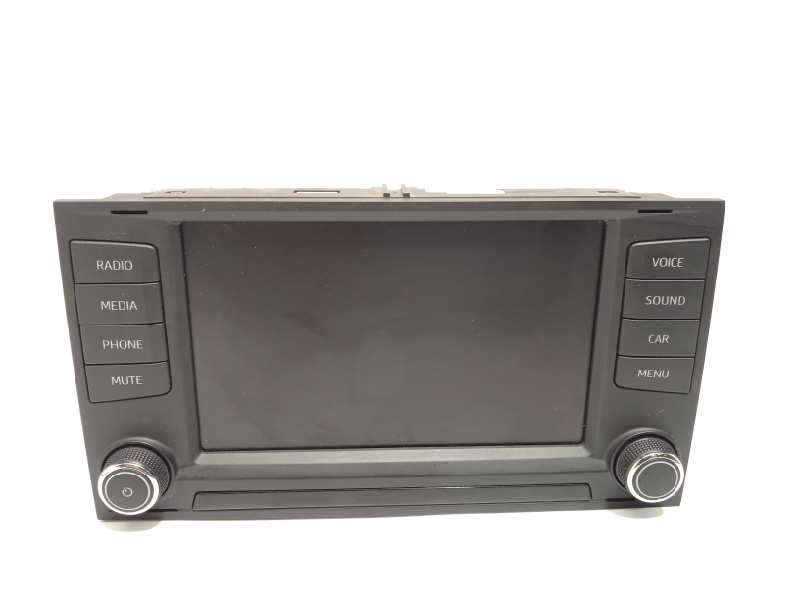Recambio de pantalla multifuncion para seat ibiza (6p1) fr referencia OEM IAM 5F0919604 5F09196041QB 3