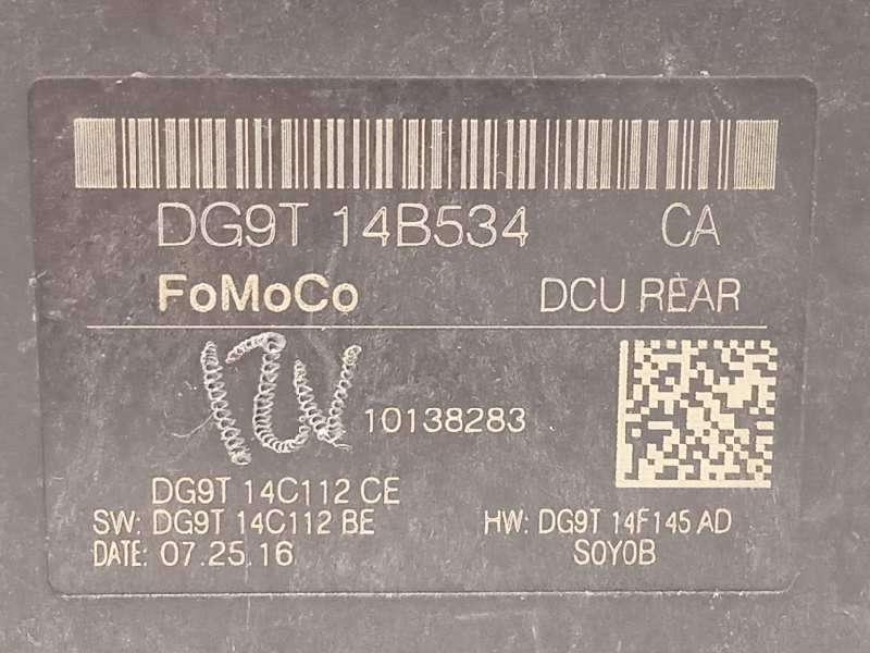 Recambio de modulo confort para ford mondeo lim. 2.0 tdci cat referencia OEM IAM DG9T14B534CA  2146379 - Negro 3