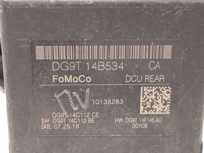 Recambio de modulo confort para ford mondeo lim. 2.0 tdci cat referencia OEM IAM DG9T14B534EA  2146379 - Negro 3