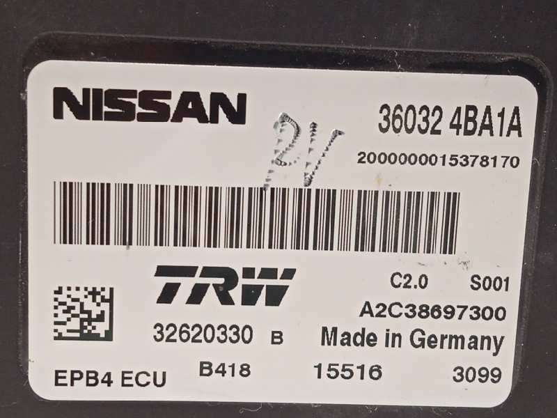 Recambio de modulo electronico para nissan qashqai (j11) tekna referencia OEM IAM 360324BA1A  A2C38697300 - Negro 4