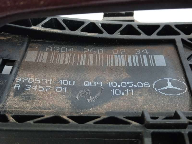 Recambio de maneta exterior trasera izquierda para mercedes-benz clase c (w204) berlina c 200 cdi (204.007) referencia OEM IAM A 4