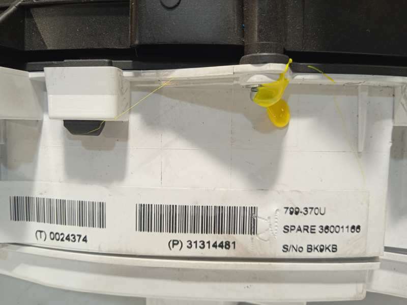 Recambio de cuadro instrumentos para volvo v40 basis referencia OEM IAM 31314481 36011271 - Blanco 6