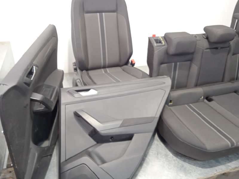Recambio de juego asientos completo para volkswagen t-roc advance referencia OEM IAM 2Q4881105L 5G0885501GCA9 5G0885502AACA9 - Negro 3