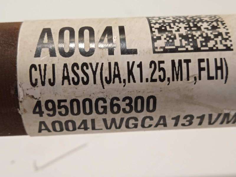 Recambio de transmision delantera izquierda para kia picanto (ja) gt line referencia OEM IAM 49500G6300 - Blanco 4