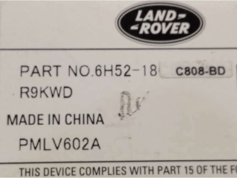 Recambio de modulo electronico para land rover freelander (lr2) 2.2 td4 cat referencia OEM IAM 6H5218C808BD - Negro 5