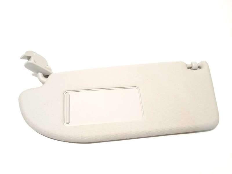 Recambio de parasol izquierdo para seat ibiza (6p1) style referencia OEM IAM 6J0857551 - Blanco 2