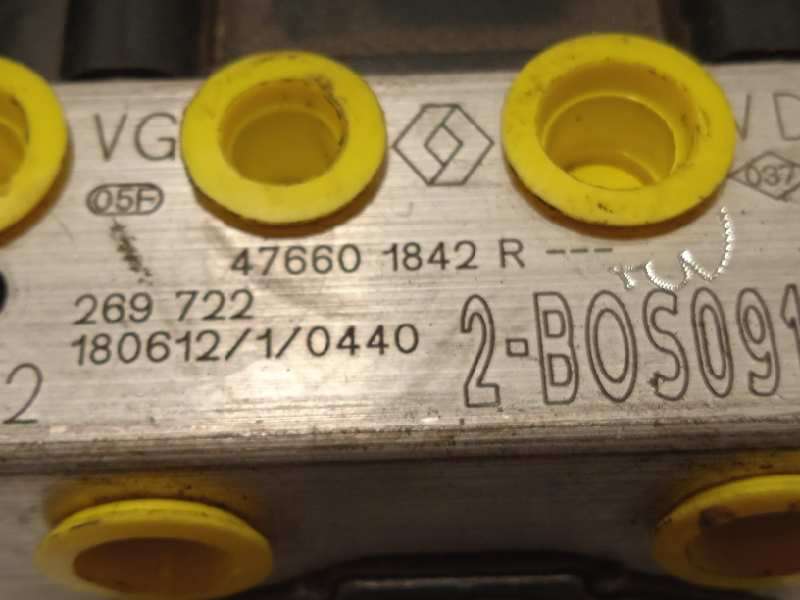 Recambio de abs para renault captur 1.5 dci diesel fap referencia OEM IAM 476601842R 0265956527 269722 5